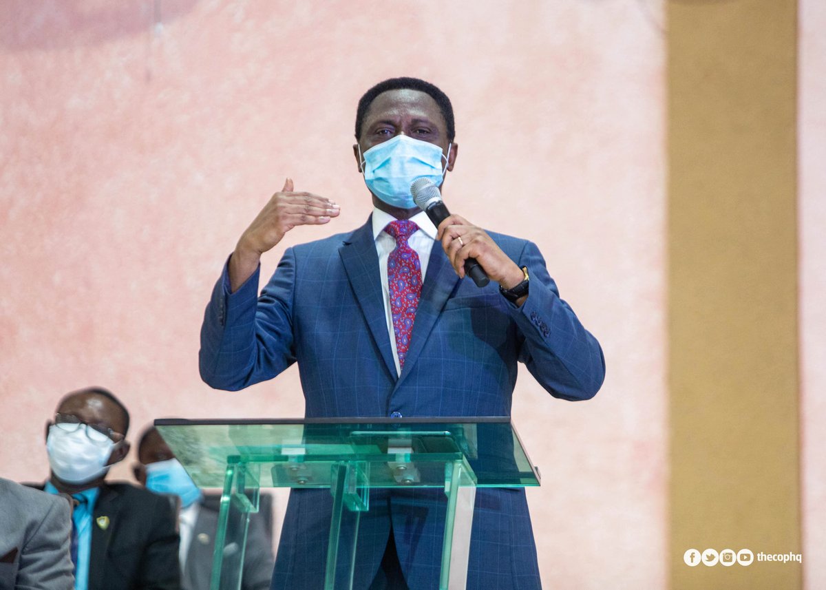 thecophq's tweet photo. The Chairman of @thecophq, @Apsericnyamekye, on Tuesday, June 8, 2021 began a two-week working visit to the Ashanti Region. He is being accompanied by his wife, Mrs Mary Nyamekye. #PossessingtheNations https://t.co/7YRcvQEavv