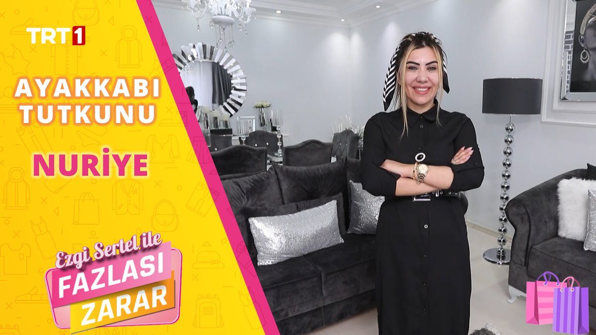 Haftanın dördüncü gününde AYAKKABI TUTKUNU NURİYE Hanım’ın alışveriş alışkanlıklarını değerlendireceğiz ☺️
<a href="/trt1/">TRT 1</a> #FazlasıZarar 🛍