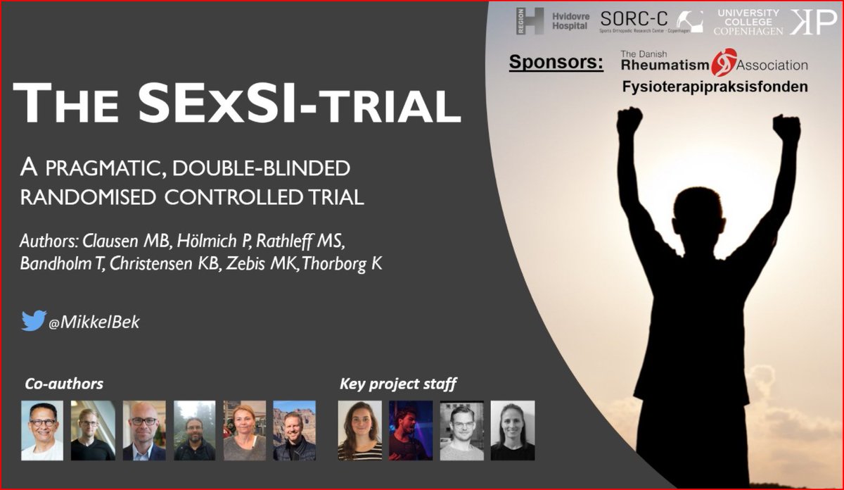 #SExSI - isn´t the most important finding the fact that half of pts do not reach PASS. And if we accept the premise that these pts should NOT have surgery - where do we move on from here? What is the future for these pts? <a href="/MikkelBek/">Mikkel Bek Clausen</a> <a href="/KThorborg/">Professor Kristian Thorborg</a> <a href="/StianChri1/">Stian Christophersen</a>