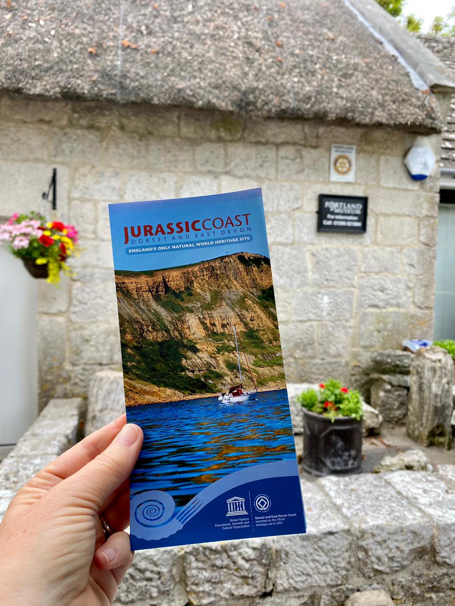 Our Partnerships &amp; Engagement Manager Caroline was out in Weymouth &amp; Portland yesterday delivering our lovely new miniguide to partners inc. <a href="/PortlandHeights/">Heights Hotel</a>, <a href="/PortlandMuseum1/">Portland Museum</a> &amp; Chesil Beach Centre (<a href="/DorsetWildlife/">Dorset Wildlife Trust</a>).

Stunning front cover from <a href="/JurassicSnapper/">Steve Belasco</a> too 🤩