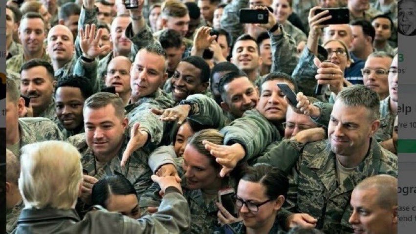 catturd2's tweet image. I’m old enough to remember when the military actually loved their President.