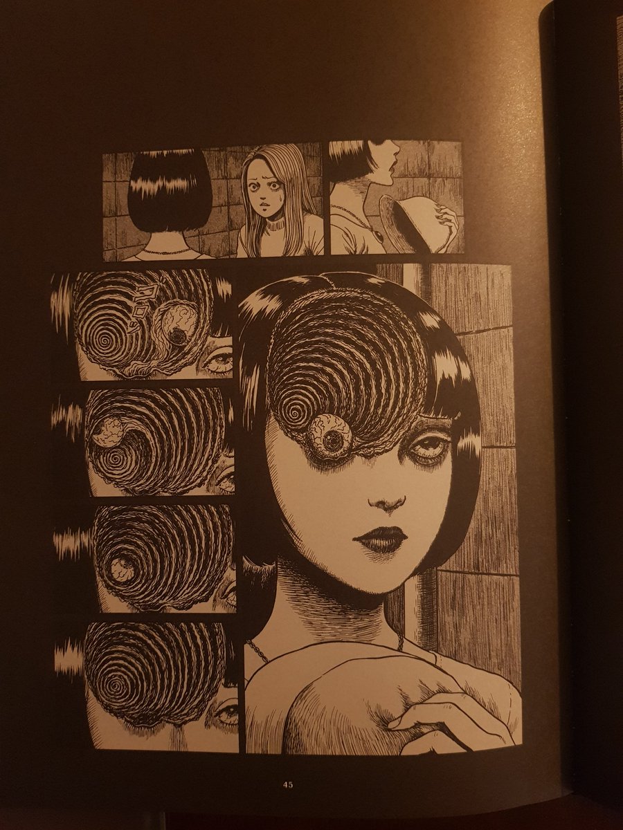 verdant1983's tweet photo. One of my birthday treats. #junjiito #twistedvisions #tomie #uzumaki #dissolvingclassroom https://t.co/ErEb3qP8A6