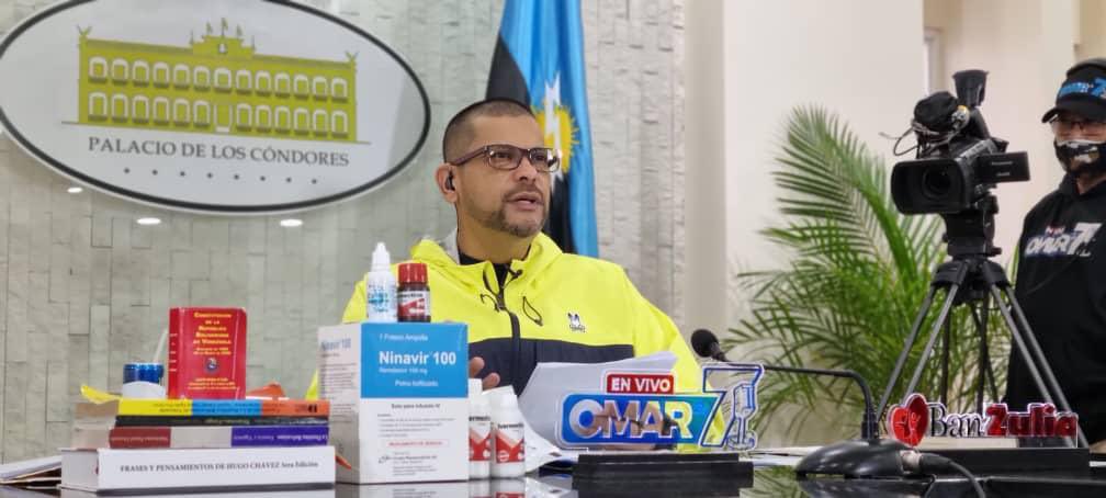 Gobernador @OmarPrietoGob informó en #OmarALas7: Estamos supervisando farmacias para evitar que condicionen la venta de medicamentos, en especial los del tratamiento contra la COVID19 y garantizar que acepten el Bolivar que es nuestra moneda de curso legal #VictoriaBicentenaria