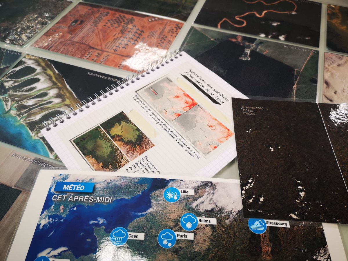 AFoucault_CSA's tweet photo. Aujourd'hui on anime le super escape game "satellites en danger" de @ScienceAnim et @CNES au collège de Gramat avec des 4èmes et 5èmes : les élèves sont pris au jeu !! https://t.co/kwlPQW6Cf0