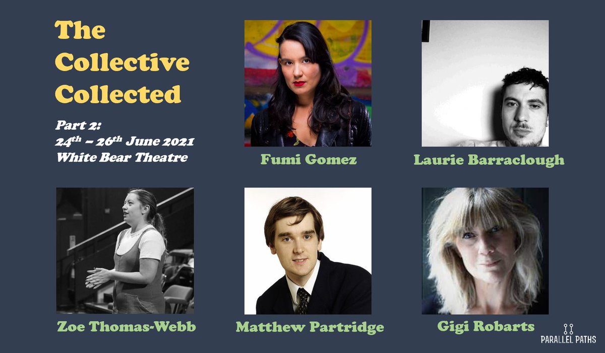ParallelPathsUK's tweet image. Meet our #Directors!
We're excited to have 10 brilliant directors involved in our #newwriting #festival at @WhiteBearTheatr.
Here are the wonderful folk directing our Part 2 plays, from 24th - 26th June.
Get your tickets to see some live #theatre! 🎭🎟️👏🥳
whitebeartheatre.co.uk/whatson/The-Co…