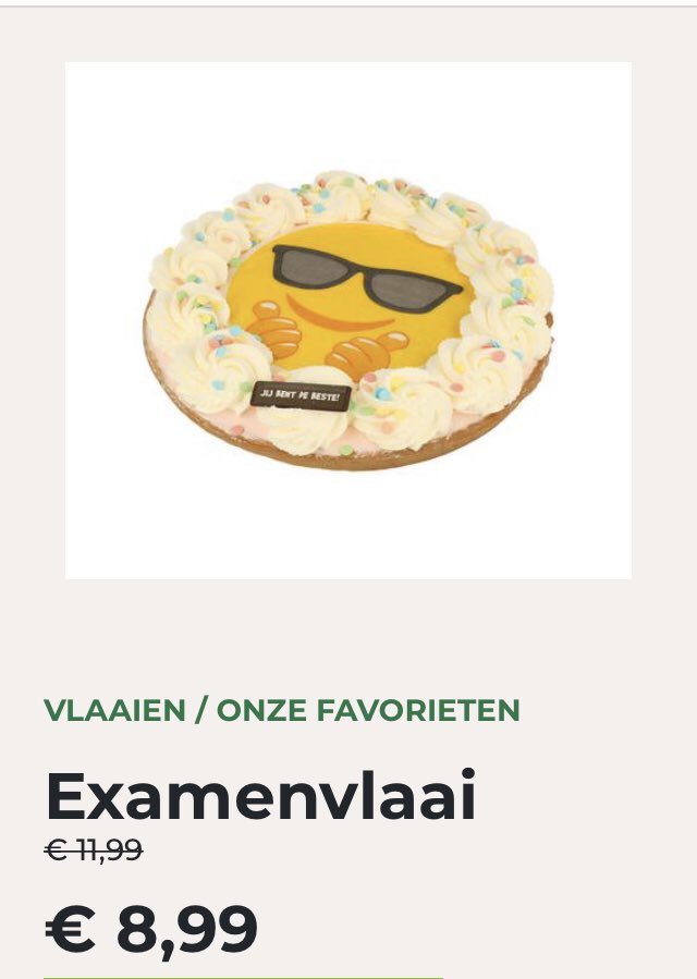 plusbedum's tweet image. We hopen natuurlijk dat alle examenkandidaten geslaagd zijn🤞🏻
Om dit te vieren hebben wij een speciale examenvlaai in de aanbieding.

Voor de fans van het Nederlands elftal is het oranje gebak a.s. do/vr/za met 50% korting.
#examenuitslag 
#nederlandselftal