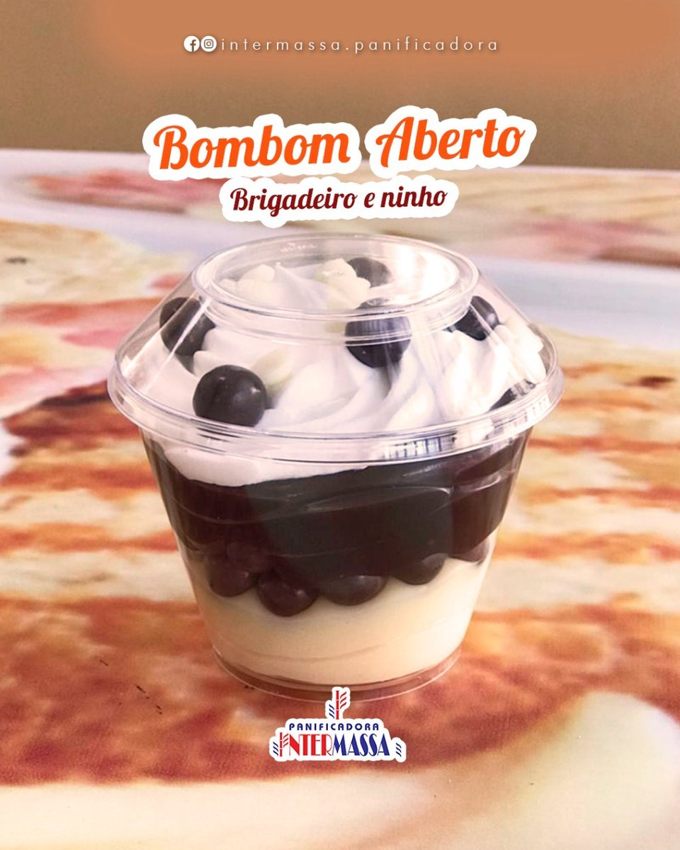 Intermassa10's tweet photo. 😋 Bombom aberto de brigadeiro e ninho 😍🍰🍮
.
.
#padaria #confeitaria #pao #pão #padaria #bolo #comida #supermercado #salgados #cafedamanha #comida #café #doces #chocolate #padarias #panificadora #mercearia #paes #Tapiocas #sobremesas #coffeebreak #Interlagos #Linhares https://t.co/zrFu6M4mjO