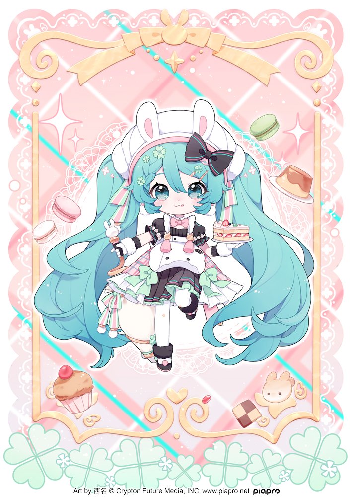 初音ミク 「掲載許可いただきましたのでこちらもあげます。以前担当したbilibili会員購の」|西名✨低浮上のイラスト