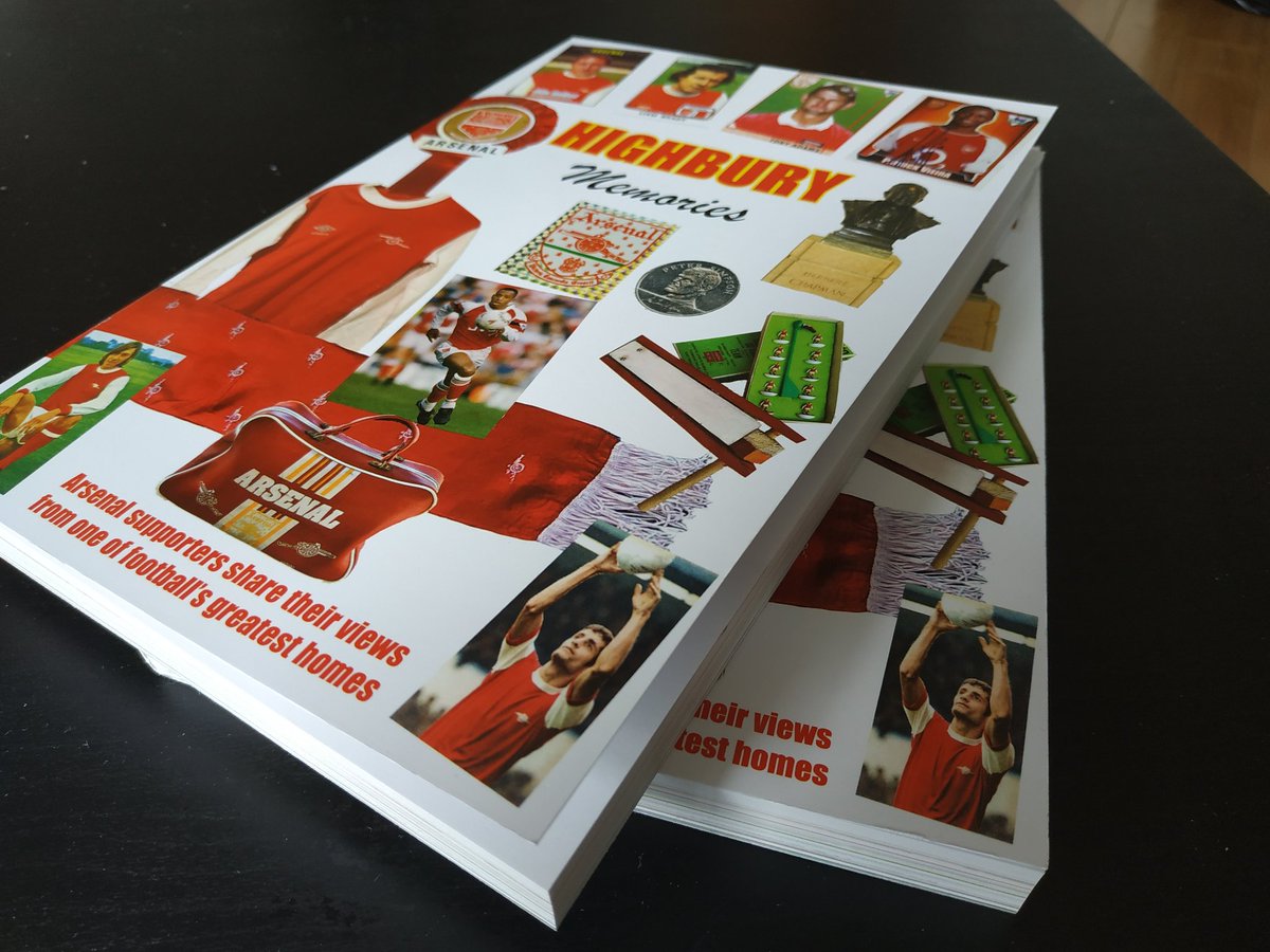 It's here! Just delivered in from printer. If you've already ordered the book, many thanks. It will be posted to you tonight. If not, get your order in now at footballworld.co.uk. £20 (save £2 on RRP &amp; FREE UK postage). Or phone Susie on 01708 734 502. 

#Arsenal #AFC #COYG