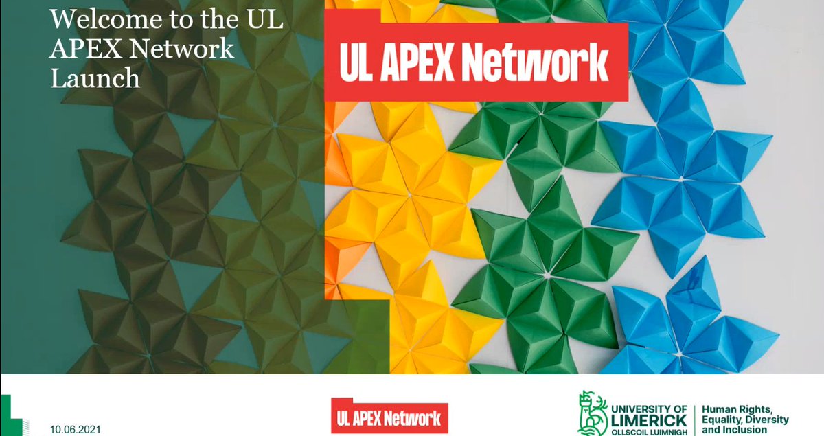The <a href="/UL/">University Of Limerick</a> APEX launch event is about to start!