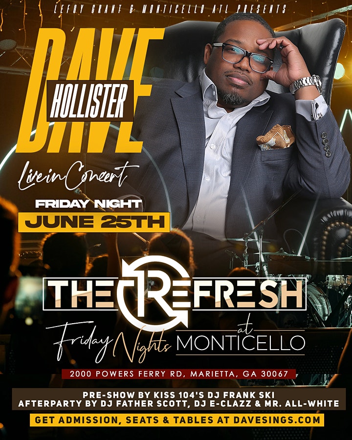 Access205's tweet image. Dave Hollister Live in Concert (ATL), Eddie Griffin @ The Stardome plus The Biggest Junet... conta.cc/3pCL1xz