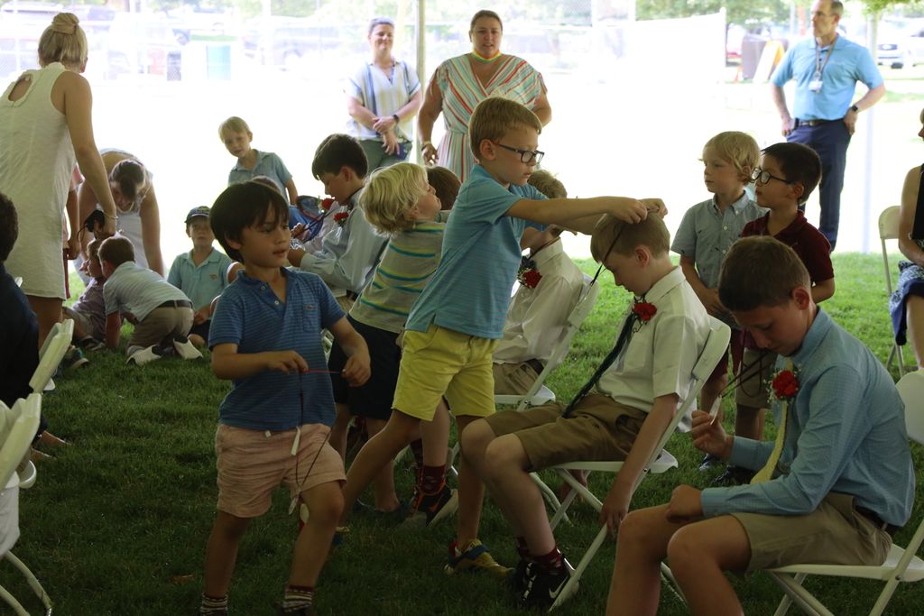 On Tuesday we celebrated our fourth graders, leaders of the Lower School. Congratulations to these special boys as they move on to Middle School!