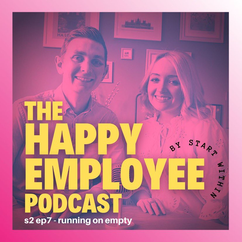 New episode of The Happy Employee Podcast. Listen wherever you get your podcasts!
