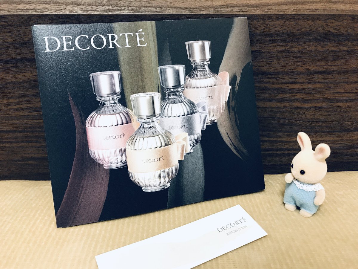 たこ なんかつくる コスメデコルテのキモノ香水 明日からのミニサイズ予約に向けて店頭でお試しさせてもろたけど 時間経過で香りがかなり変わるので トップはこれが好きだけどミドルはこっちの方が ってなって選べないでいる みんなちがってみんないい たこ なんかつくる コスメデコルテのキモノ香水 明日からのミニサイズ予約に向けて店頭でお試しさせてもろたけど 時間経過で香りがかなり変わるので トップはこれが好きだけどミドルはこっちの方が ってなって選べないでいる みんなちがってみんないい