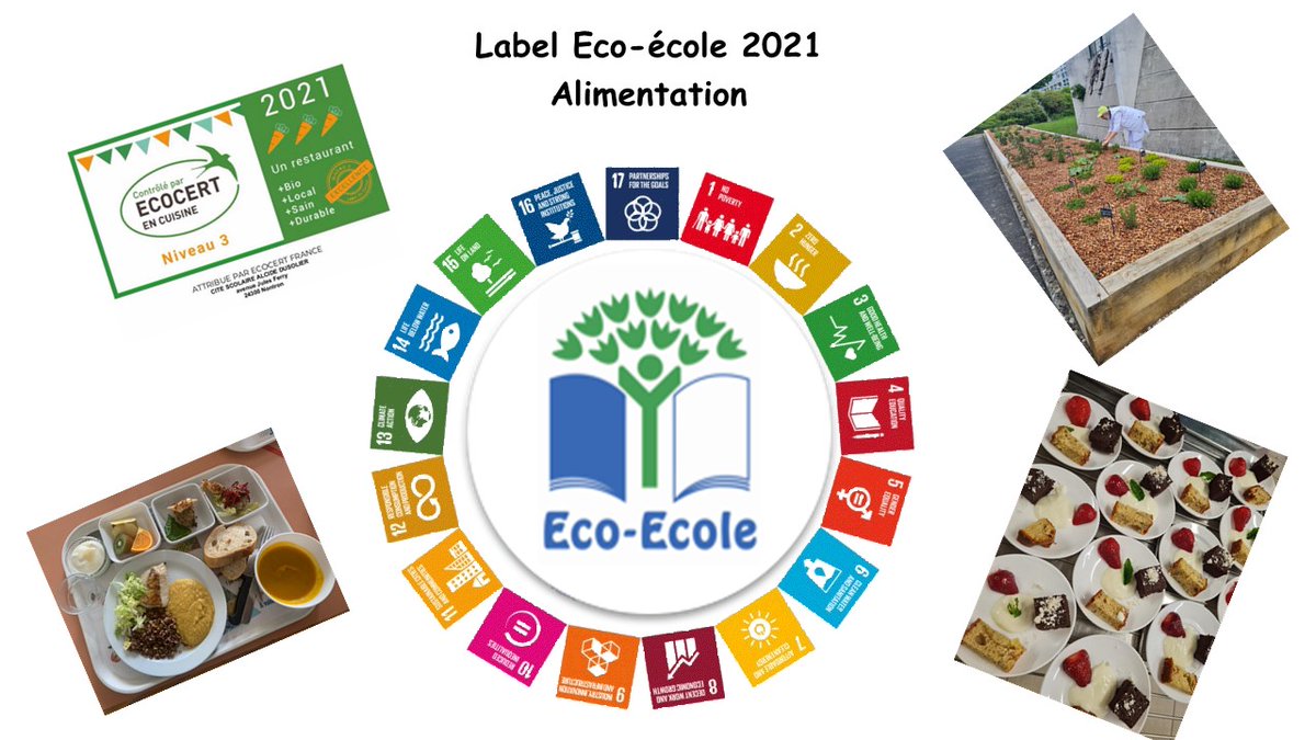 La @Cite_ADusolier vient d'être labellisée @Eco_Ecole pour la 4e fois.👏👏
Cette année, c'est notre projet Alimentation qui est récompensé : 100% bio, 85 % ultralocal, 100% #cuisinémaison et 100 % des biodéchets compostés.
Bravo à tous les acteurs engagés. 
@DSDEN24 @AcBordeaux