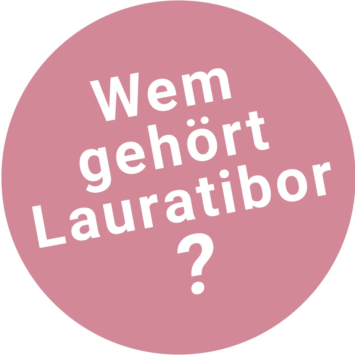 Am Samstag ist endlich die Uraufführung unserer Protestoper "Wem gehört Lauratibor?". Mit dabei nu.a. <a href="/KeineBeute/">Leute für die Meute</a> @hauser_5 <a href="/gloreiche36/">GloReiche Nachbarschaft</a> und viele tolle Projekte+Einzelpersonen. Los geht es Reichenberger/Ratibor 17 Uhr 30. Es darf mit gesungen werden #stadtvonunten #stadtpolitik