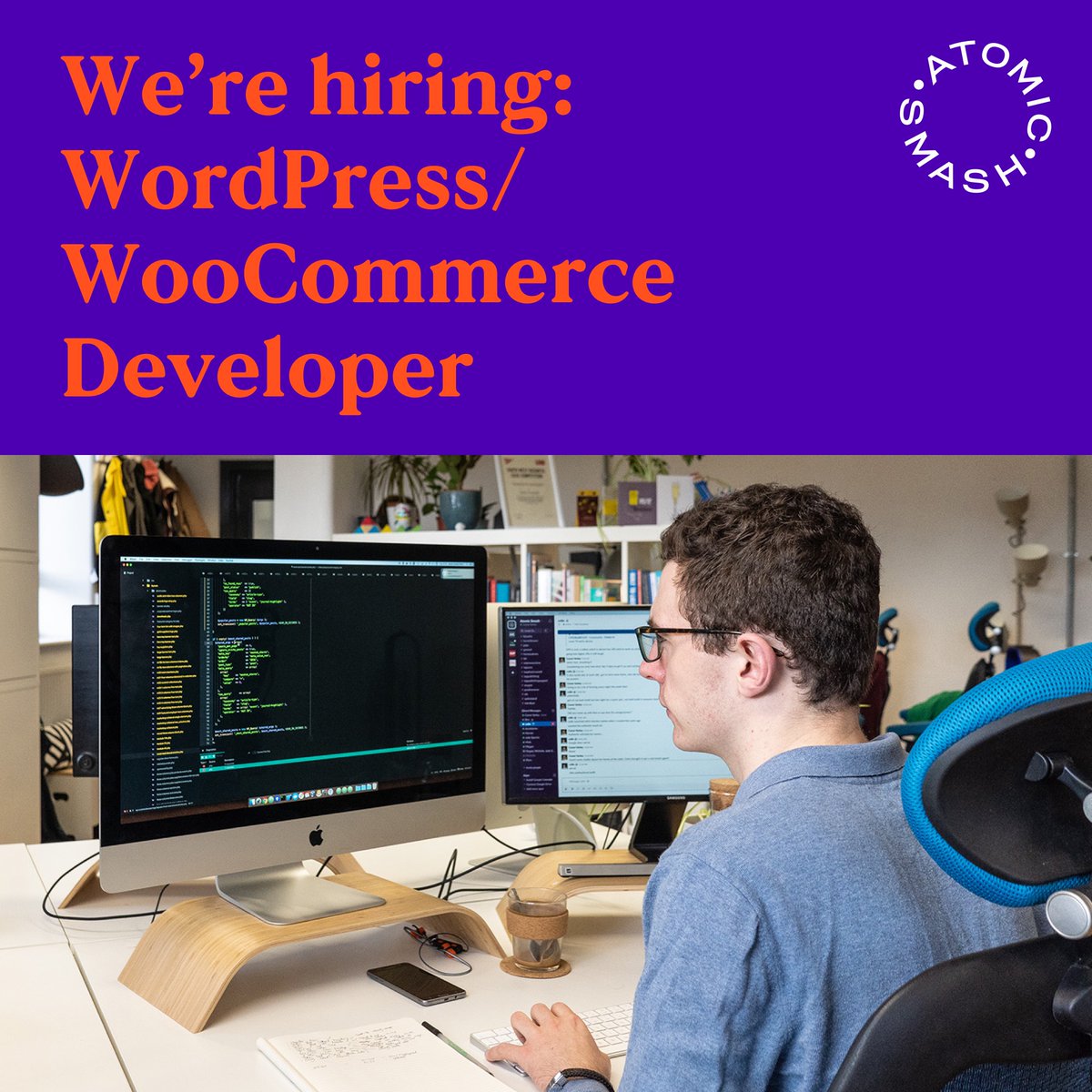 We are looking for a WordPress/WooCommerce Developer to join our team!
bristolcreativeindustries.com/job/atomic-sma…
Join us! 👩‍💻
.
.
.
.
#bristolcreatives #bristoljobs #devjobs #developerjobs #wordpress #woocommerce #wordpressjobs