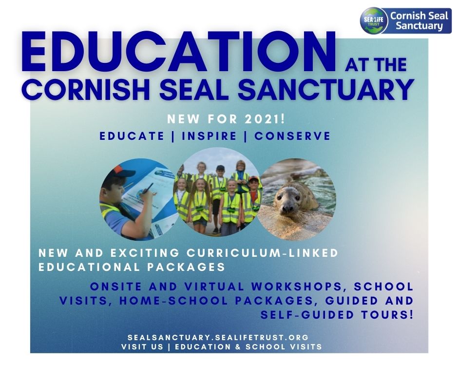 We are very excited to announce the launch of our new and improved education packages! Designed to teach children about habitats, species and wider environmental issues in a fun, interactive and inspiring way.

Head over to -  sealsanctuary.sealifetrust.org/en/visiting-us… to find out more!