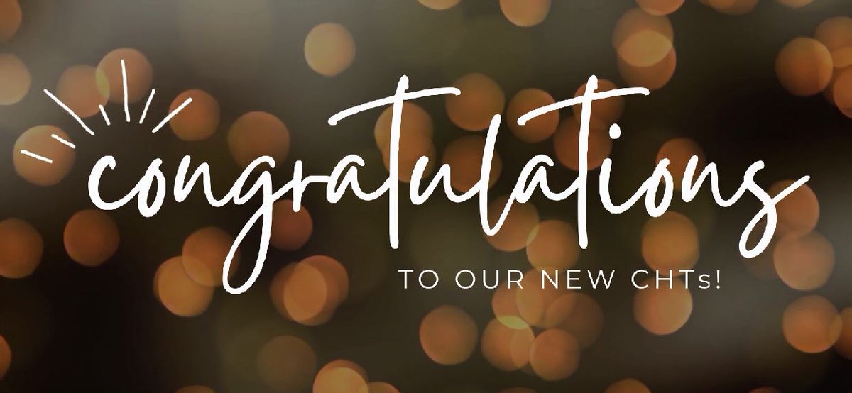 The Hand Therapy Certification Commission congratulates the following Certified Hand Therapists who passed the May 2021 Hand Therapy Certification Examination.

htcc.org/consumer-infor…
