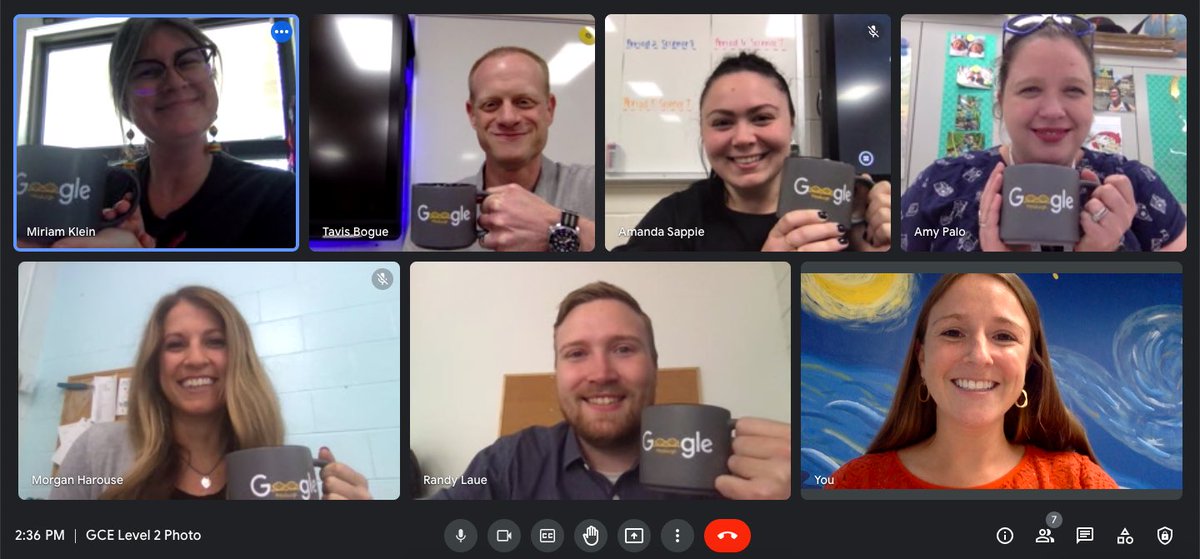 Congratulations to our Google Certified Level 2 Teachers and <a href="/Rachel_McVeagh/">Rachel McVeagh</a> for helping them achieve that accomplishment. #WeAreCornell