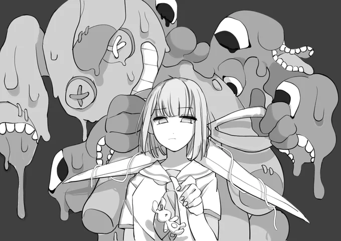 課題!
ゲッシェネンの妖怪
 #オリジナル 