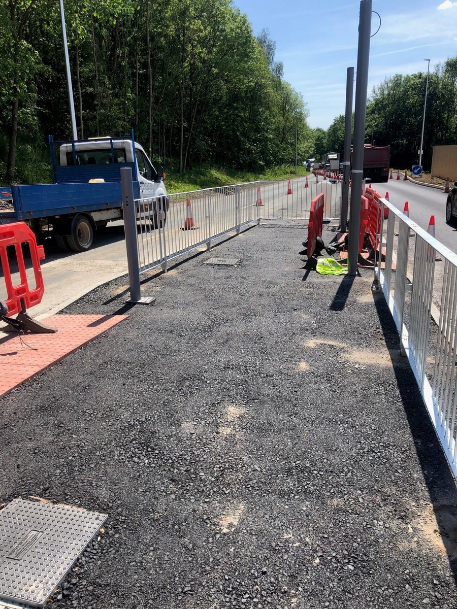 firth_fencing's tweet photo. Yet another successful project completed - Visirail installations for a local authority. 
We ensured all road safety measures and precautions were in place and strictly adhered to throughout. https://t.co/VjomQeq2uv