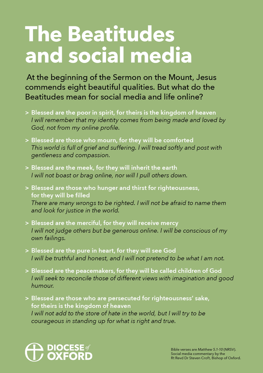 oxforddiocese's tweet photo. How do we live in a world in which a narrow group of people seek to shame and criticise others online? Good information hygiene and generosity in all that we say online are just two of the ways Christians can make a difference. https://t.co/5xPJAJ9tvh