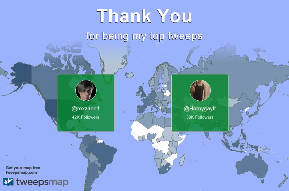 Special thanks to my top new tweeps this week @rexzane1, @Hornygayfr https://t.co/rMNevLH3xI