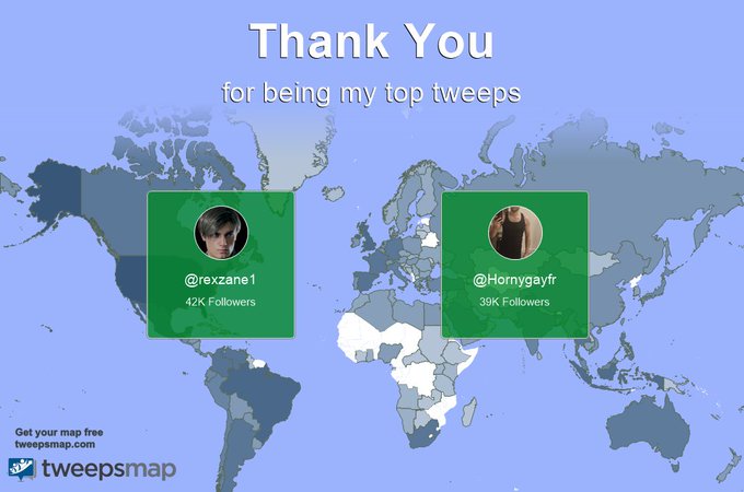 Special thanks to my top new tweeps this week @rexzane1, @Hornygayfr https://t.co/rMNevLH3xI