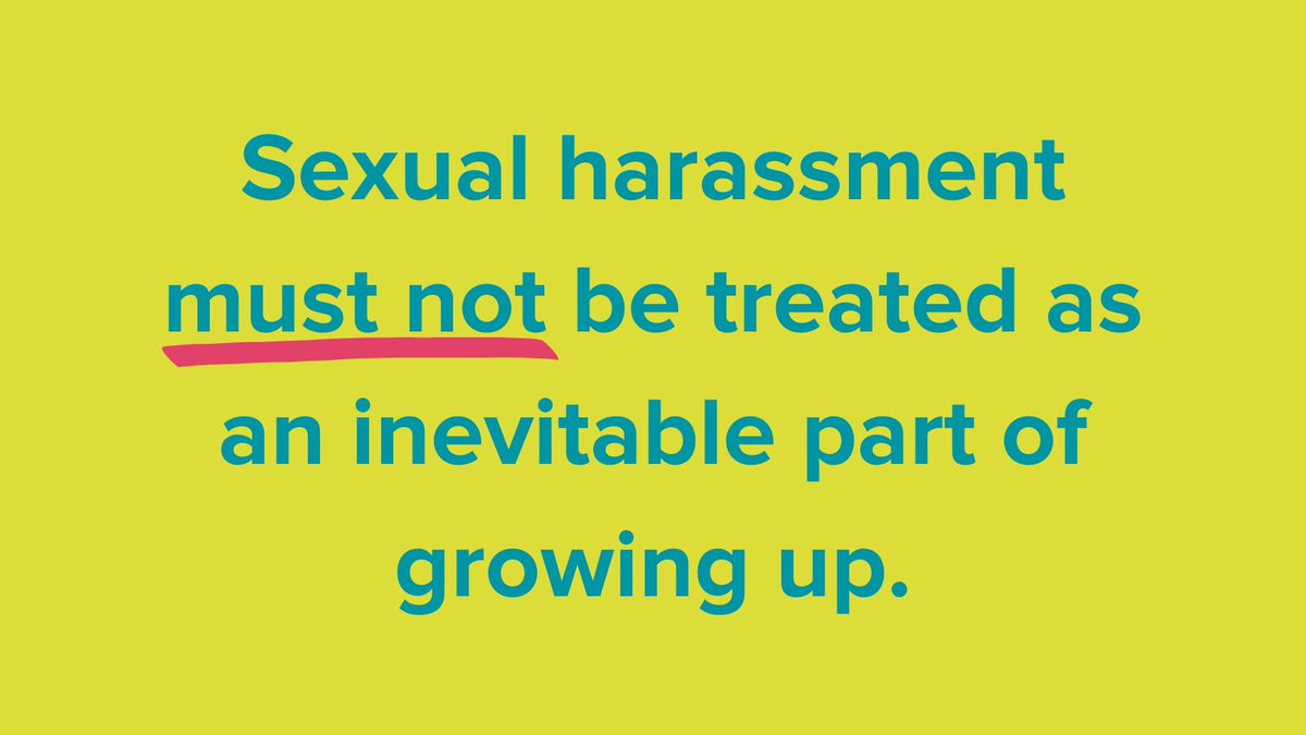School should be a place of safety for all children. While we welcome the Ofsted report, we need more than this – we need action. 2/6