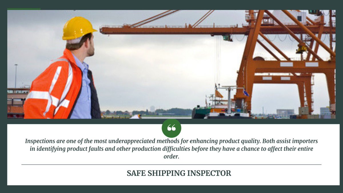 ShippingSafe's tweet image. Inspections are one of the most underappreciated methods for enhancing product quality.❤️
#InspectoresSocialistas #safe #foryou #business #Shipping #product