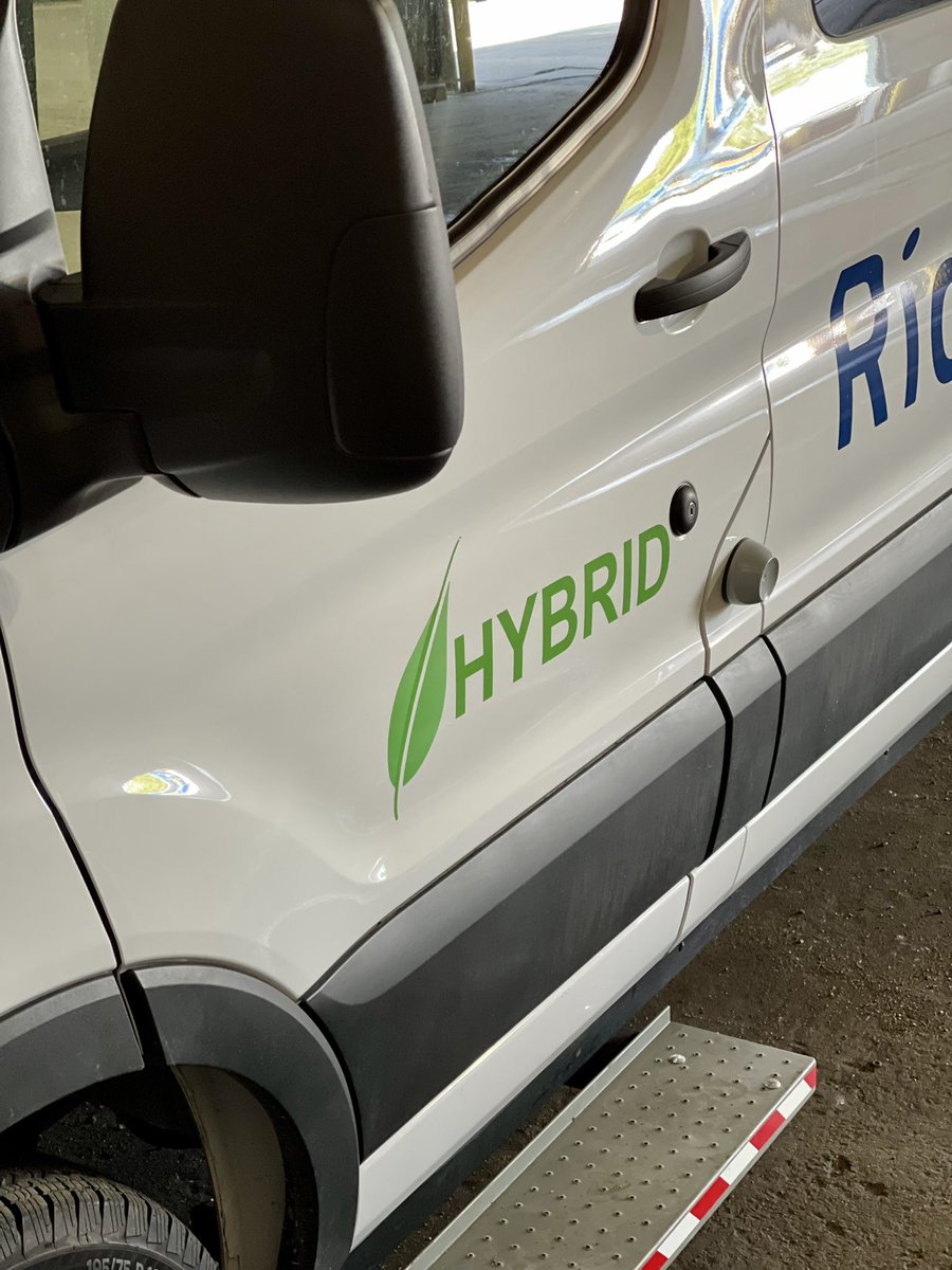 UGTransit's tweet image. Coming soon near you! Quite possibly the regions first Ford transit hybrid to be used for public transportation purposes.