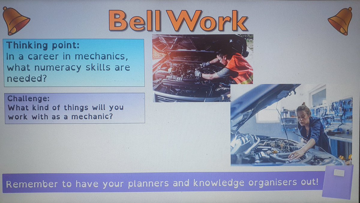NumeracyToan's tweet photo. Today we were looking at Mechanics and the numeracy skills needed. The students also had a go at calculating Horsepower.

@OldhamAcademy https://t.co/JdY0gNYLf6
