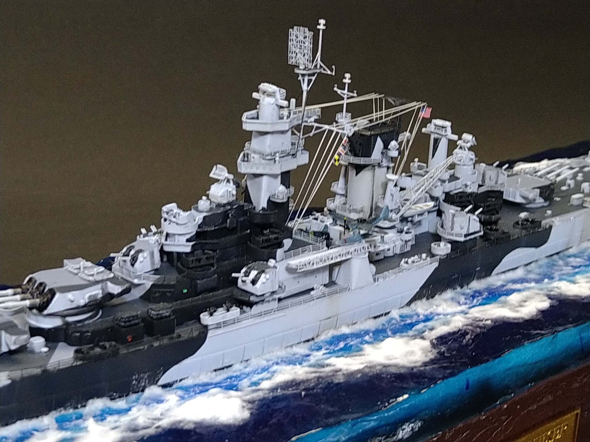 チャーフィ⚓ в X: „トランペッター1/700アメリカ大型巡洋艦