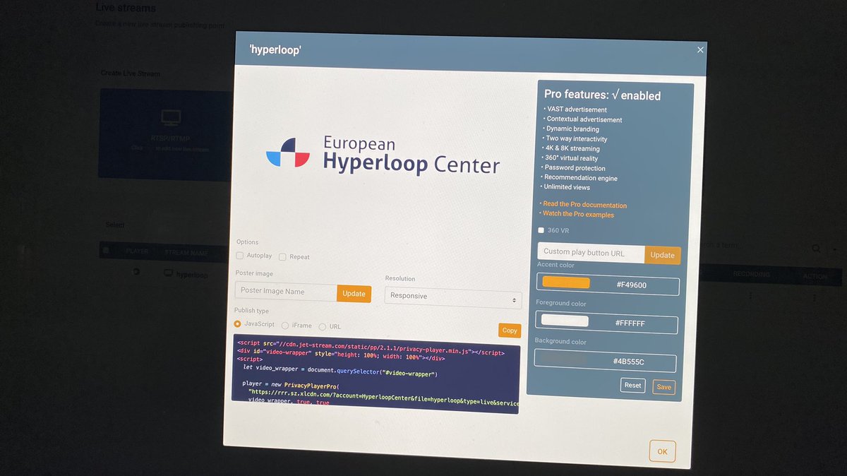 Today, the European Hyperloop Center unveils its 36 meter prototype of the cargoloop at the Groningen Zernike Campus. 

Welcome to Groningen, <a href="/HardtHyperloop/">Hardt Hyperloop</a>!

Stream powered by <a href="/jetstreamCDN/">Jet-Stream Cloud</a>