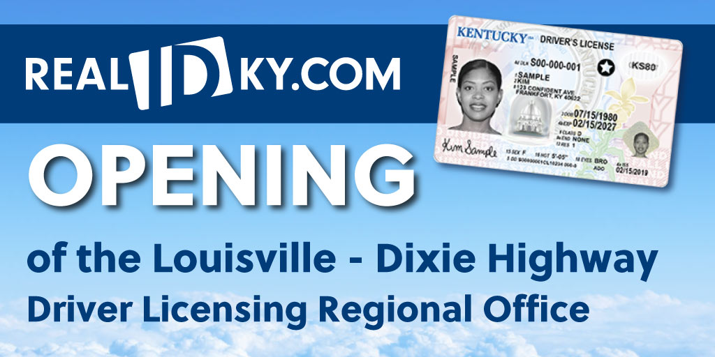 The Louisville - Dixie Highway Driver Licensing Regional Office is now open! Schedule an appointment online at https://t.co/gAEzoMsLuc