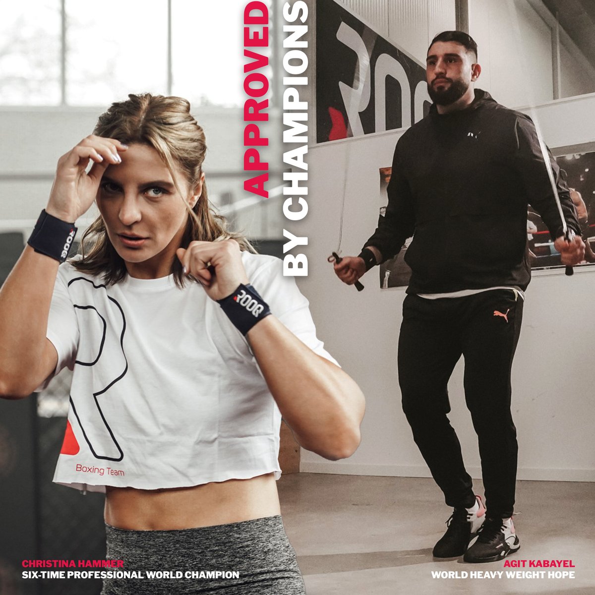 Train like a champ #withROOQ 👊🏼

Get your ROOQs now 🔥

#boxing #boxen #boxingtraining #likeachamp #boxingtechnology #AgitKabayel #ChristinaHammer #ROOQ