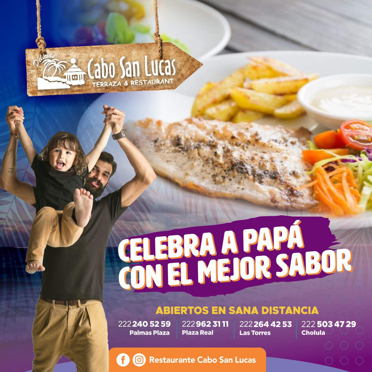 ResCaboSanLucas's tweet photo. RESTAURANTE CABO SAN LUCAS. #HoyTocaCabo #VIERNES 
#junio 
 #mariscos 
Marca a tu sucursal más cercana: 
 •Sucursal Torres (Matriz) 
📞2222644253
 •Sucursal en Plaza Real
📞2229623111 
•Sucursal frente Angelopolis 
📞2222405259
•Sucursal en CHOLULA
📞2225034729
#COMPARTE https://t.co/NdrskzIyeY