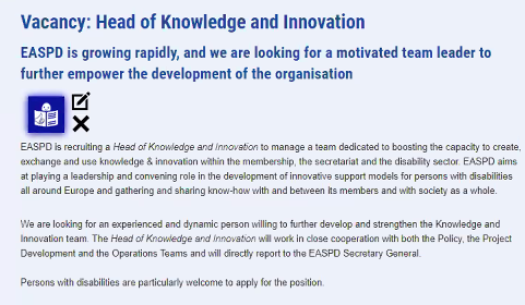 Plenainclusion's tweet image. Today, we attend to the presentation and demo of Easy Reading, a #EasyToReaad and #CognitiveAccessibility tool.

Organized by @EASPD_Brussels. 
Plena inclusión Spain is an EASPD member.

Link for getting the tool:
easyreading.eu