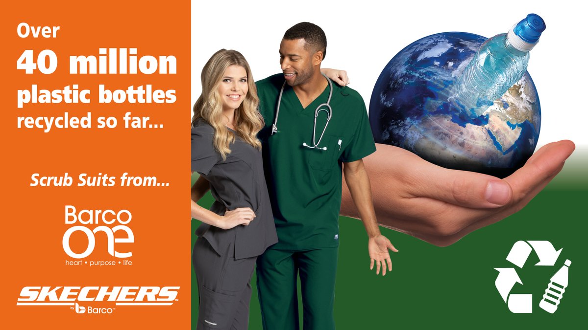 as2_design's tweet image. ECO-FRIENDLY SCRUBS...

Barco One &amp;amp; Skechers scrubs are made using Recycled plastic bottles, stopping them from going to landfill and ending up in our Ocean&apos;s!

Get 10% off our Eco-friendly range until 13th June! 

workinstyle.com/shop-by-produc…
#Dentist #dentistry #carehome #nurses