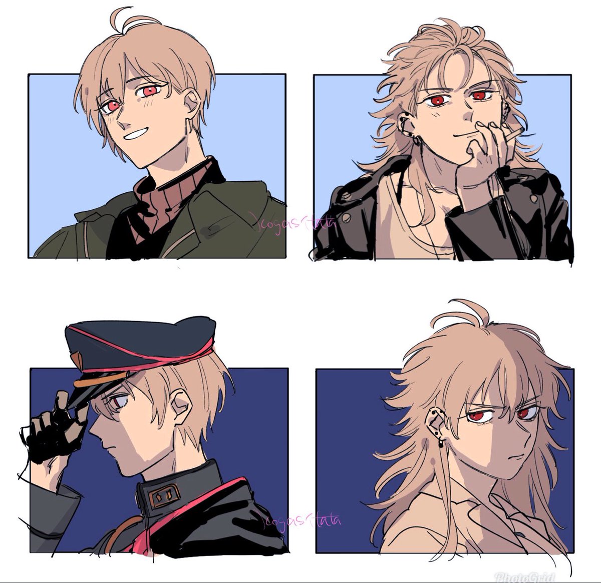 描いた気になってたけど描いたことなかったやつ
⚠️男体化/女体化/性転換 