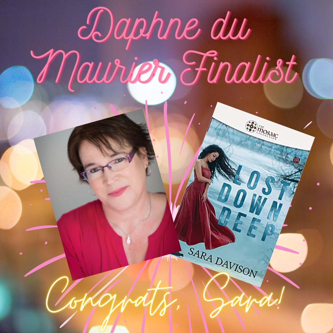 BRReaderConnect's tweet image. CELEBRATION day! Congrats to our own BRRC author, @sarajdavison ! She's a Daphne du Maurier finalist for her book, Lost Down Deep. Way to go, Sara! Doing the happy dance for you.