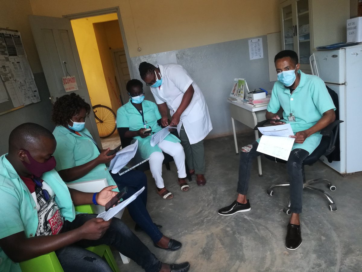 Index Case Testing Program Training at Maganja Da Costa - counselors accurately captures data via mobile devices to improve data quality and return around time. 

Photo credit: Daniela Uussene Alberto, Lay Counselor