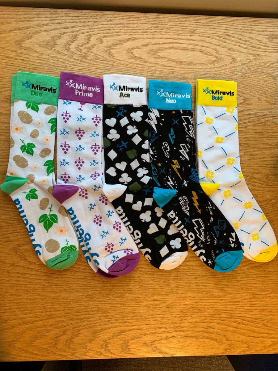 Can you collect ‘em all? That’s right – there’s a set of stylish socks to match every Miravis® brand! Show us which #Miravis fungicide YOU’RE using this season with the hashtag #SimplyPowerful to score a pair of socks! bit.ly/3fBzbQJ