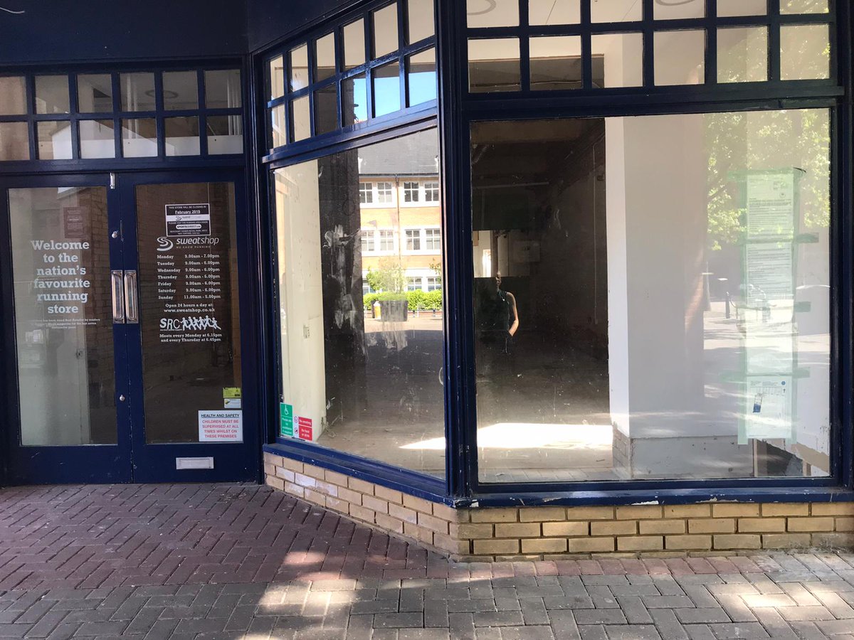 As part of our involvement in #MeanwhileInOxfordshire over the last week, we've been busy working to transform these empty units in Gloucester Green for creative purposes! ... #watchthisspace