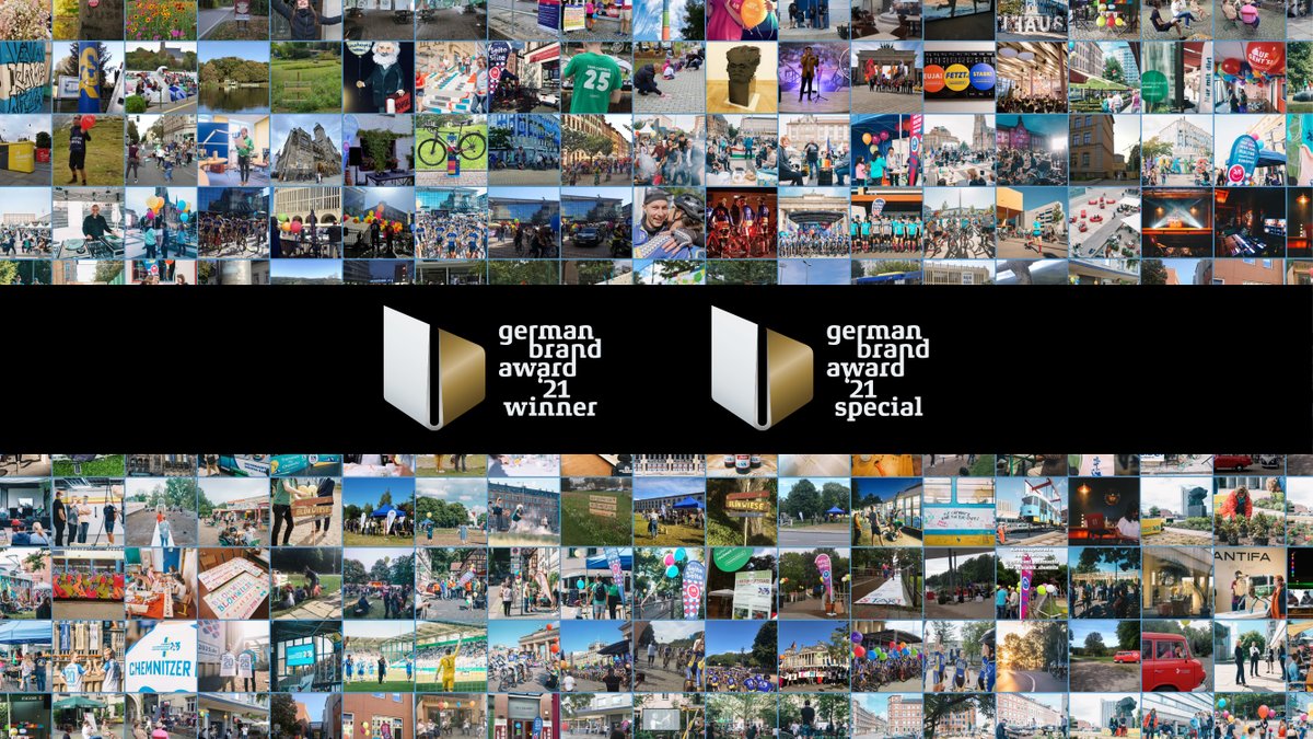 chemnitz2025's tweet photo. Chemnitzer Bürgerbeteiligung mit German Brand Award ausgezeichnet: Unsere crossmediale Bewerbungs-Kampagne gewinnt den @germanbrands  in gleich zwei Kategorien!
#chemnitz2025 #Germanbrandaward https://t.co/g05F3KYEJ1