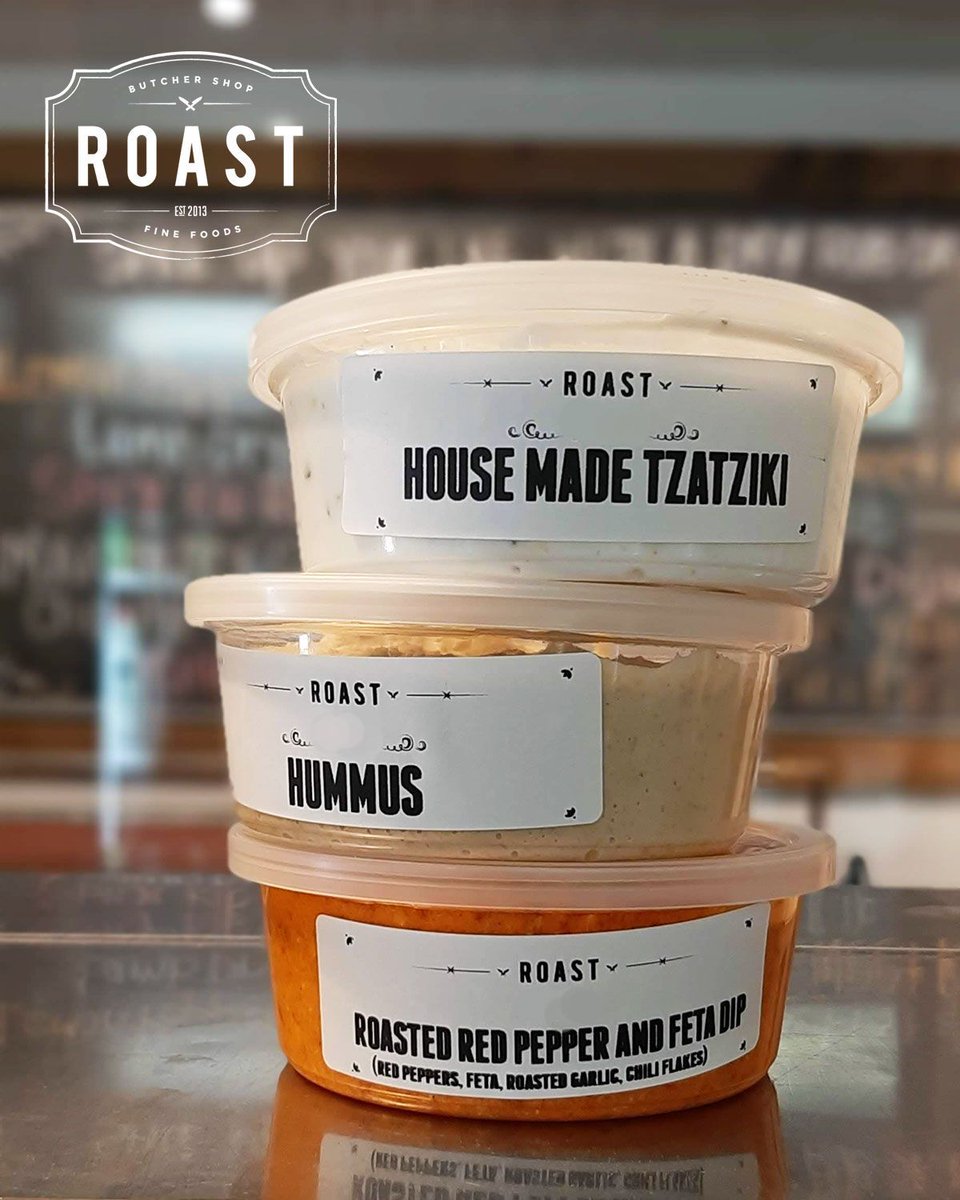Complete your appetizer platter with one of our ever-popular house made dips! 🌞
roastfinefoods.com

#roastbutcher #stclairwest #hillcrestvillage #tofoodies #foodieto #gourmet #foresthilltoronto #toronto #416eats #wychwood #hillcrestvillage #finefood #localmade #torontomade