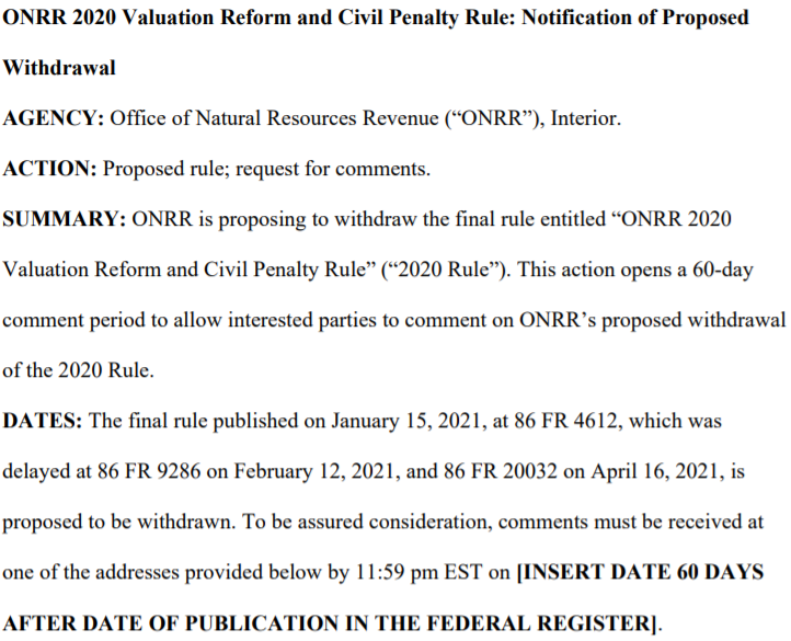PRBResCouncil's tweet photo. .@DOIONRR is proposing to withdraw the Trump Era rule on #coal and #oilandgas valuation for purposes of collecting royalties. That's good news for taxpayers. https://t.co/i403Q0vL0O #thiscoalbelongstoyouandme #fairreturn #publicminerals #publiclands https://t.co/fhJF0W2L5i