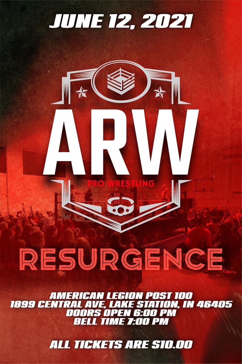 ARWProWrestling's tweet photo. #ProWrestling #Saturday #LakeStation https://t.co/nIglJKOQ46