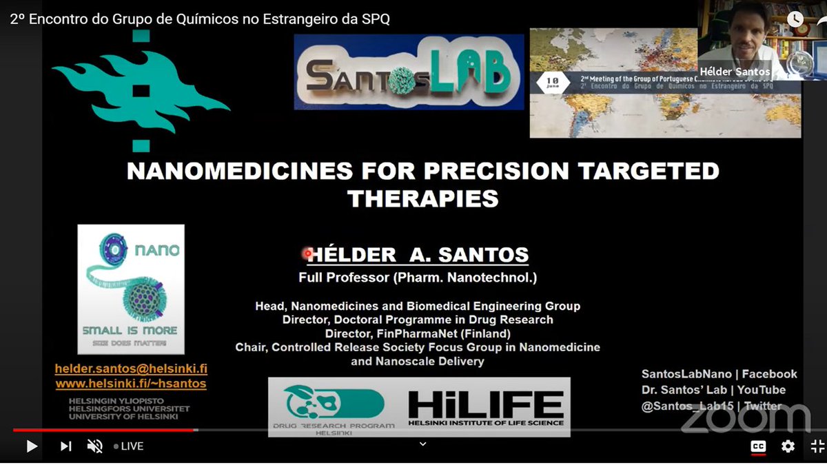SantosLab_UMCG's tweet photo. Thank you very much @spquimica for the fantastic initiative event in this Dia de Portugal, 10 of June. Congratulations, and thank you for the kind invitation for the Plenary invited webinar and for keeping all the Portuguese Chemists around the world connected in these times. https://t.co/GBH0ePpxcg
